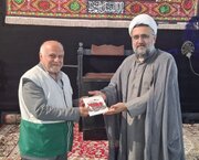 مسجدی‌های نکا و رونمایی از کتاب "هم قدم با زائران"