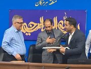 تجلیل از خدمات محمد ربیعی در حوزه تأمین و توزیع فرآورده‌های نفتی هرمزگان