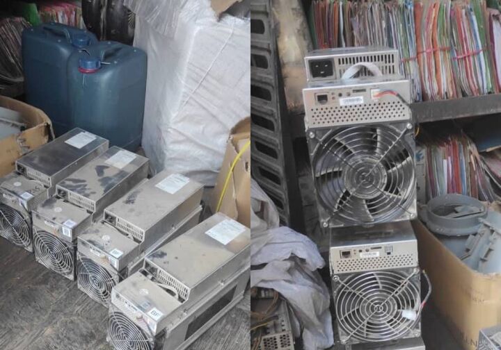 خانه‌باغ‌ها و منازل متروکه، پایگاه جدید استخراج غیرمجاز رمزارز/ کشف ۲۳ دستگاه ماینر غیرمجاز در بوکان