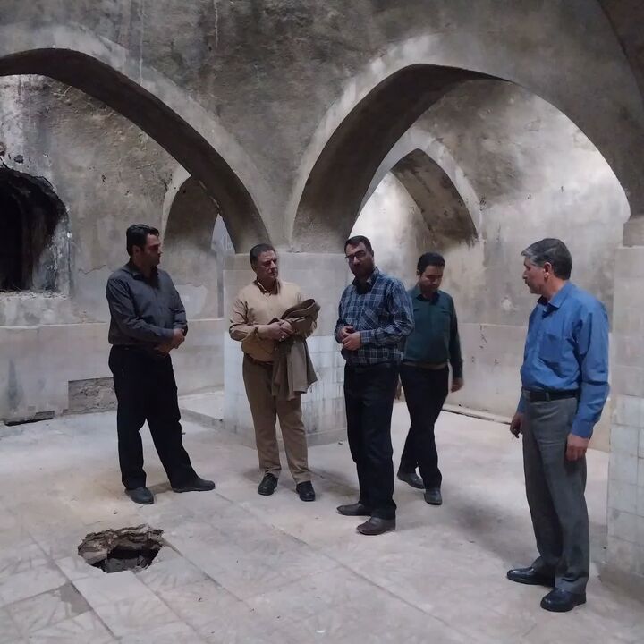 احیای حمام تاریخی شهباز و تبدیل آن به موزه مردم‌شناسی 