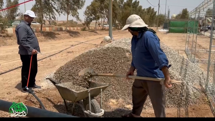 روایتی از عشق حسینی موکب انصار المهدی رودسر در مرز خسروی