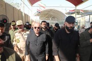 بازدید سفیر ایران در عراق از مرز خسروی و منذریه عراق