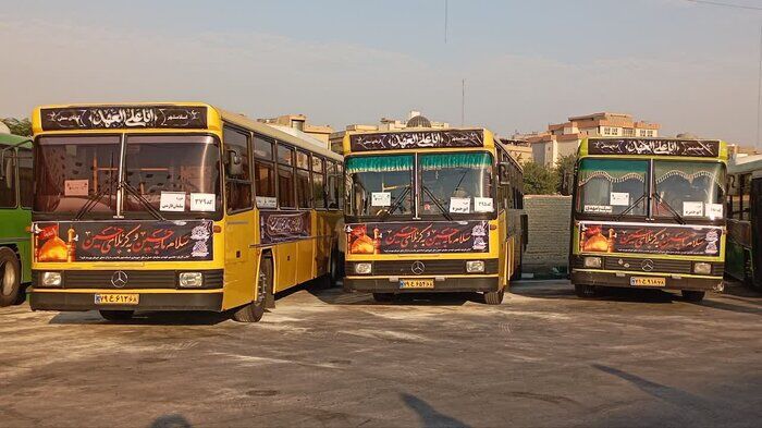 اعزام کاروان زائران عتبات عالیات از اسلامشهر به کربلا