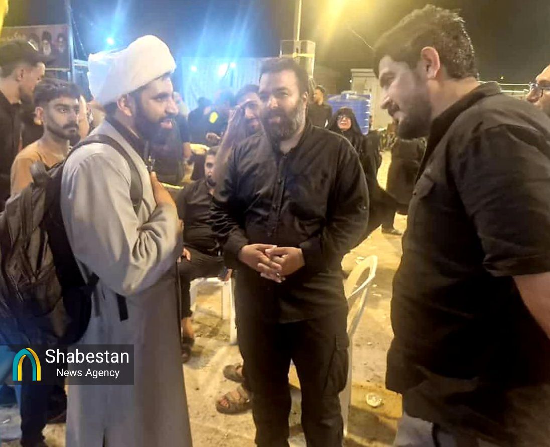 آغاز خدمت‌رسانی موکب بچه‌های مسجد امام حسن مجتبی علیه‌السلام کوهبنان در خاک عراق+فیلم و عکس