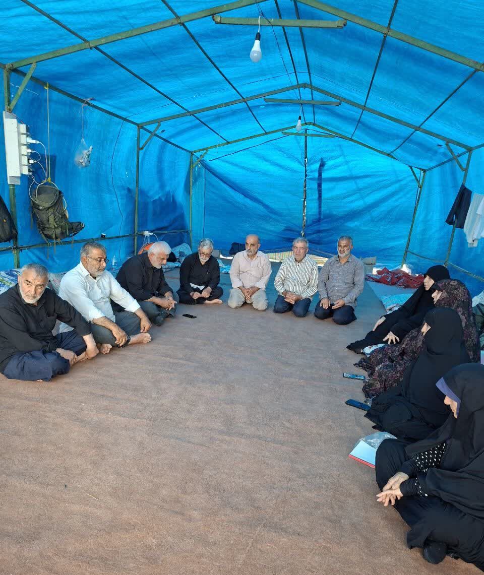 حب حسین(ع) در موکب شهدای بهشهر و خادمینی که بر عهدشان‌ماندند