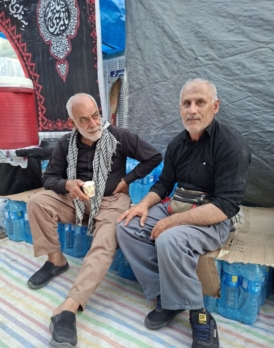 حب حسین(ع) در موکب شهدای بهشهر و خادمینی که بر عهدشان‌ماندند