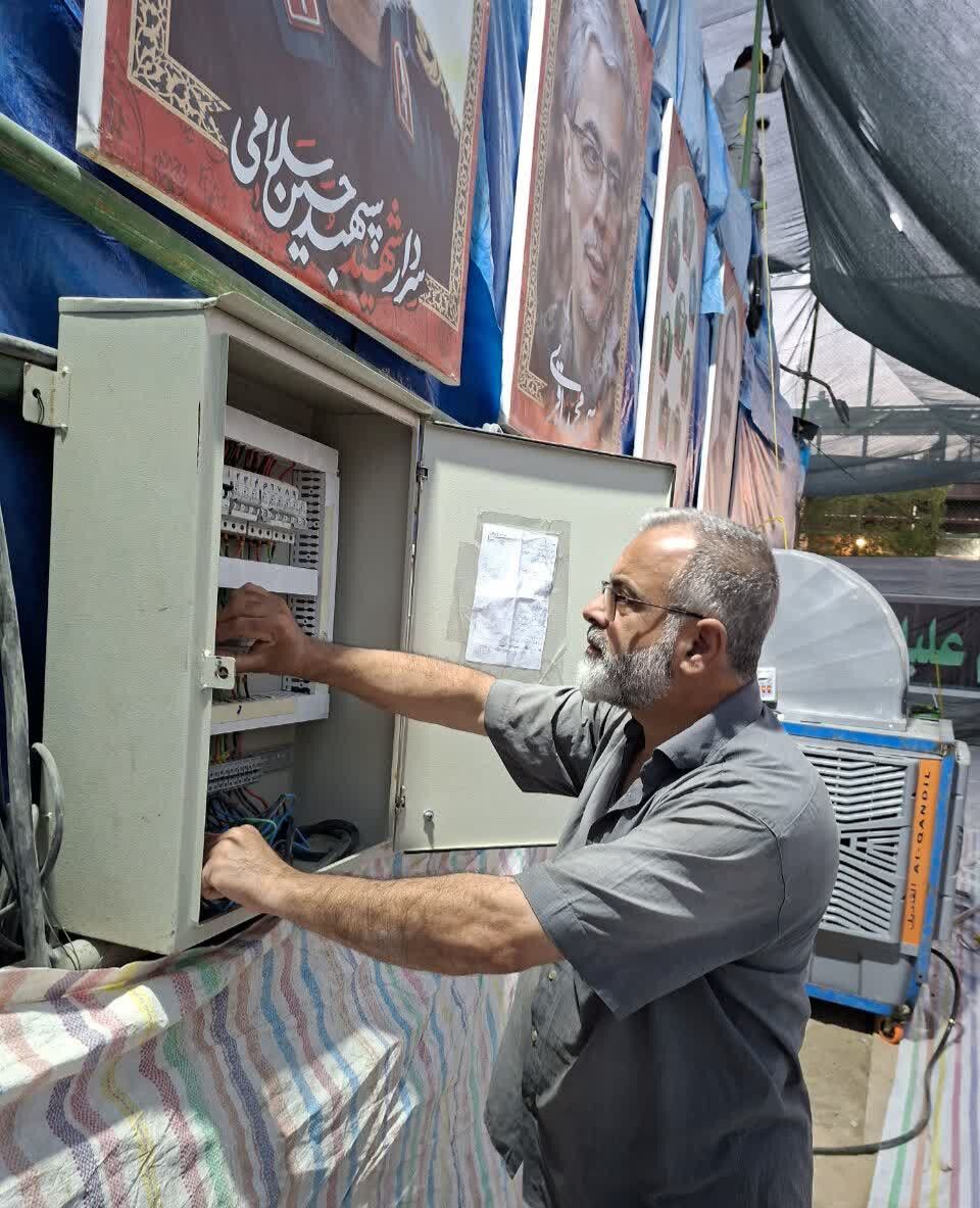 حب حسین(ع) در موکب شهدای بهشهر و خادمینی که بر عهدشان‌ماندند