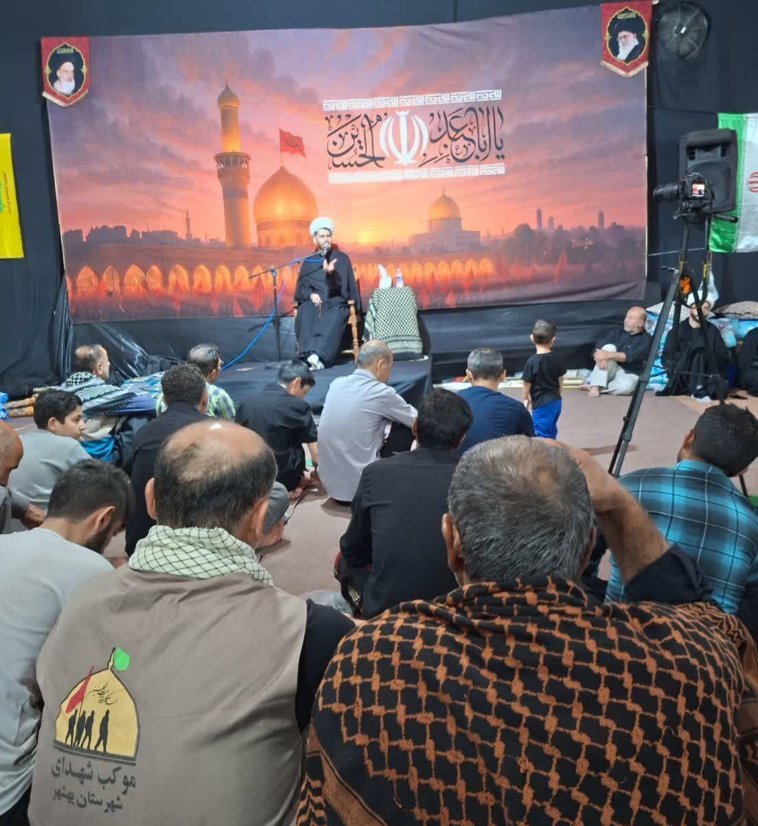 حب حسین(ع) در موکب شهدای بهشهر و خادمینی که بر عهدشان‌ماندند