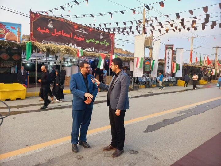 خادمان نوجوان در مرز باشماق؛ خدمتی بی‌وقفه از دل کردستان به زائران حسینی