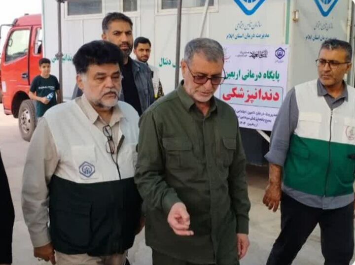 ارائه روزانه هزار خدمت پزشکی در موکب درمانی سپاه در مرز مهران