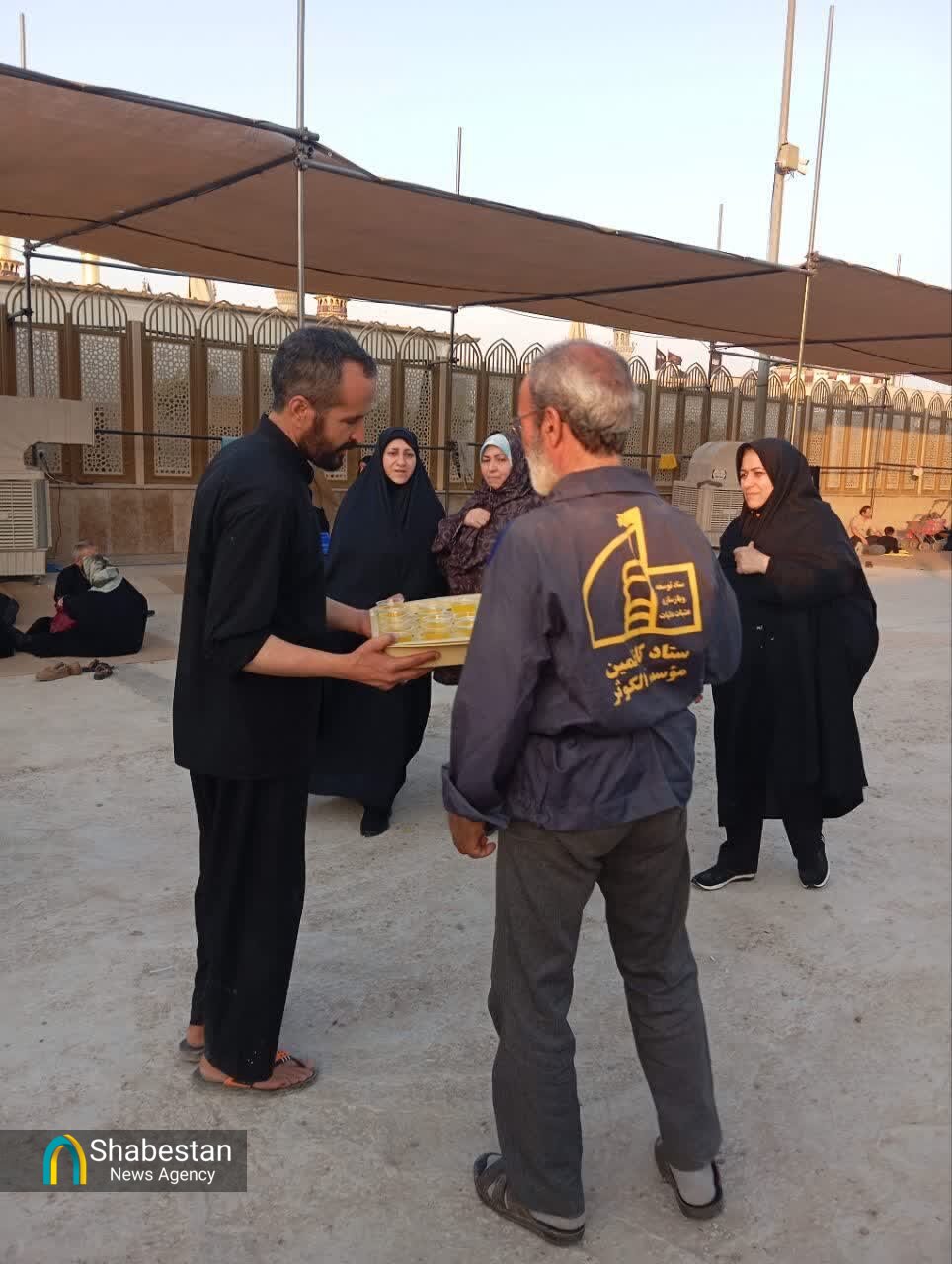 همت و همدلی مردم معصوم‌آباد برای خدمت به زائران اربعین