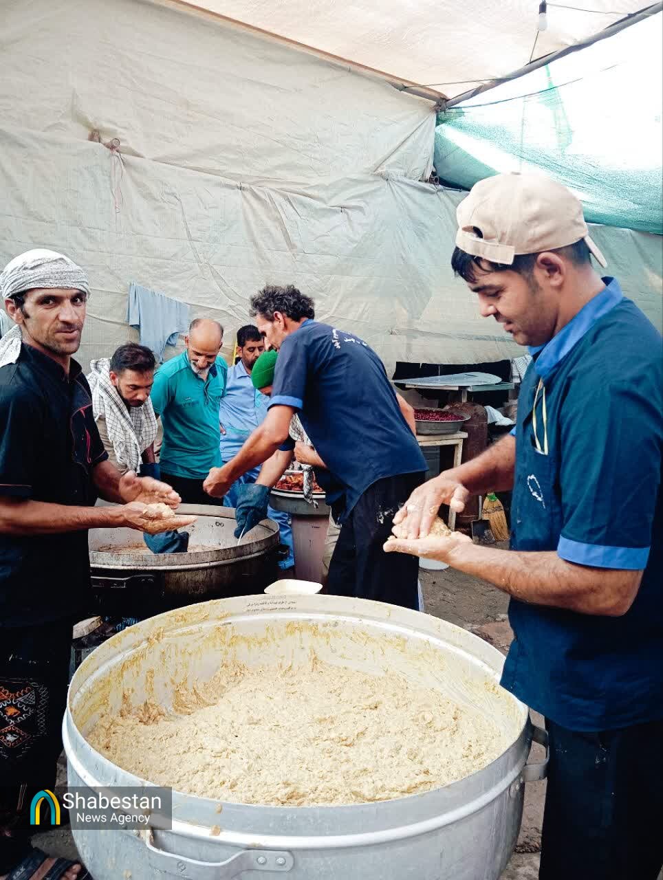 همت و همدلی مردم معصوم‌آباد برای خدمت به زائران اربعین