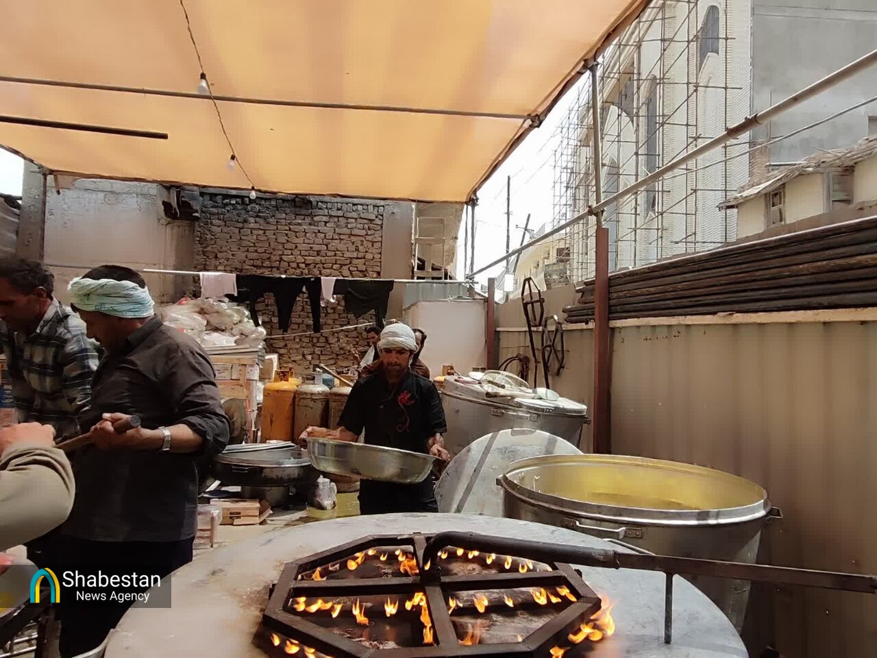 همت و همدلی مردم معصوم‌آباد برای خدمت به زائران اربعین