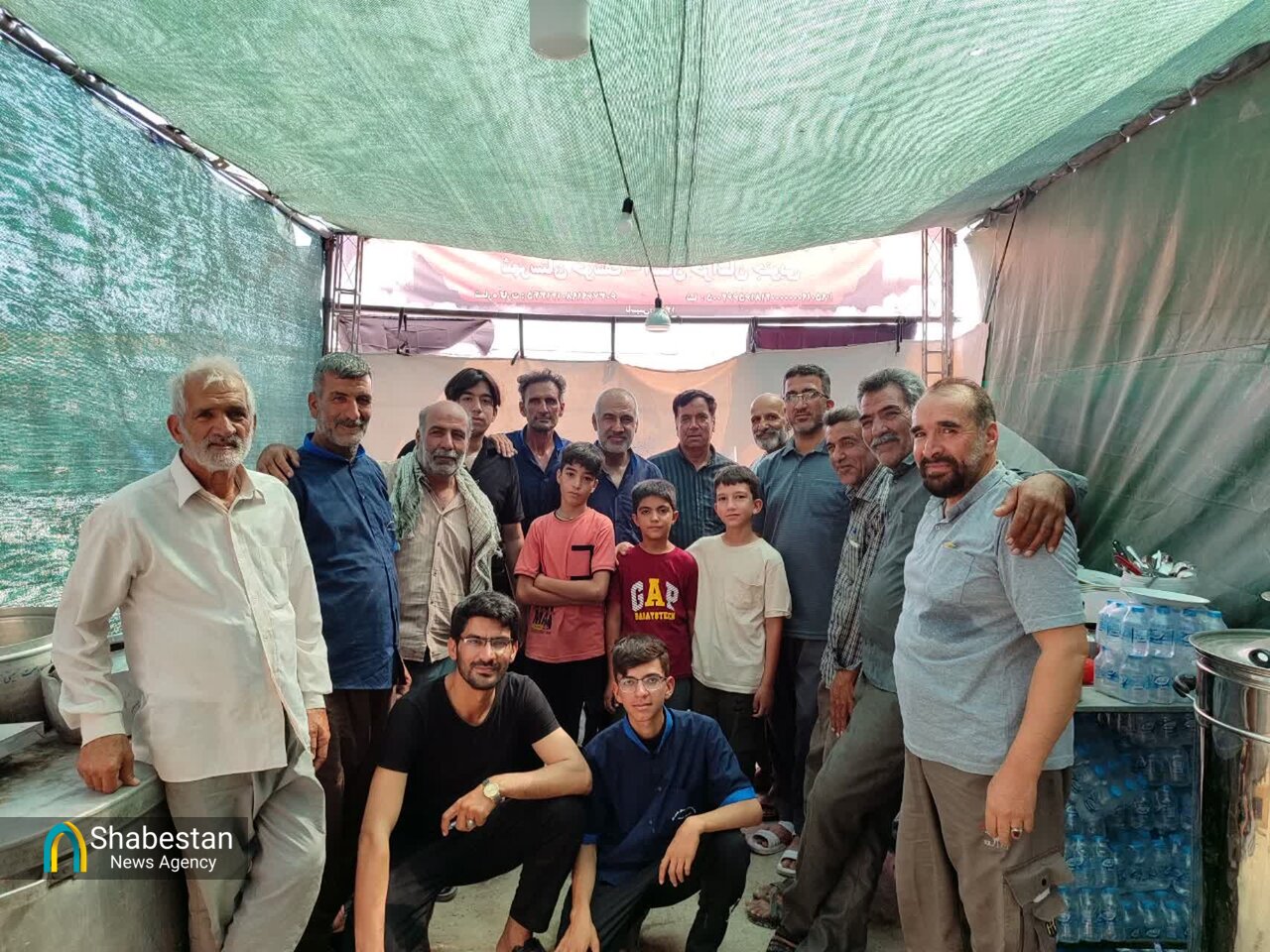 همت و همدلی مردم معصوم‌آباد برای خدمت به زائران اربعین