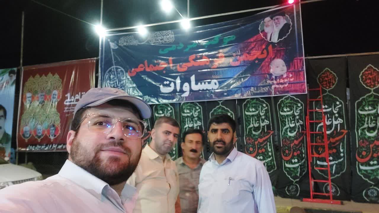 خادمان نوجوان در مرز باشماق؛ خدمتی بی‌وقفه از دل کردستان به زائران حسینی