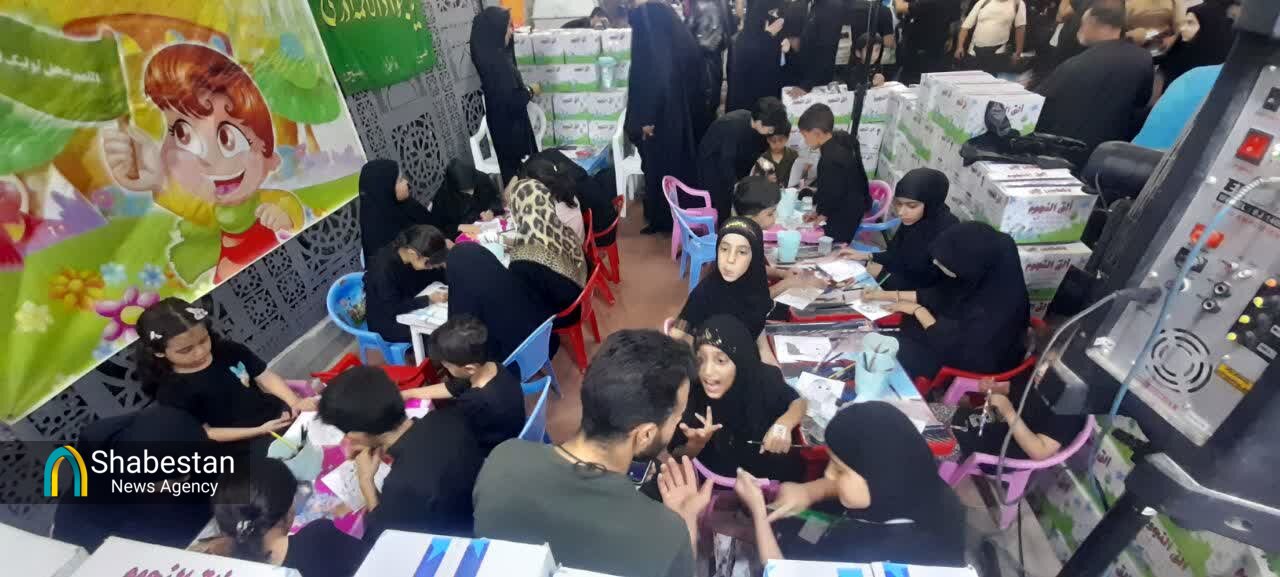 نمازگزاران مسجدالجواد کاشان خادم زائران سالار شهیدان