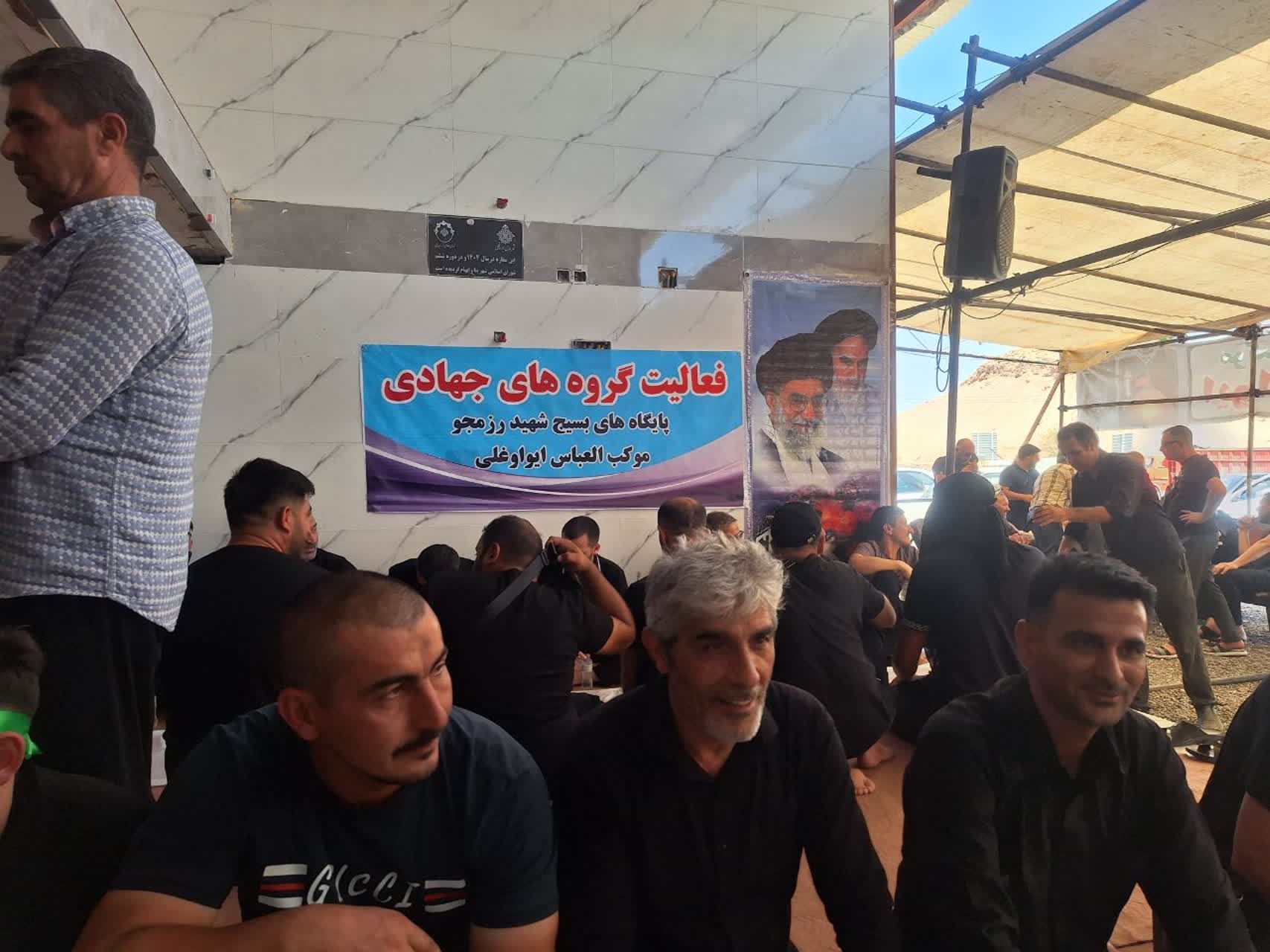 میزبانی ۶ هزار زائر در دو موکب شهرستان خوی/ فعالیت ۳ موکب در کشور عراق