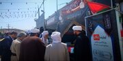 فعالیت‌های موکب «زندگی با آیه‌ها» در خدمت به زائران اربعین حسینی است