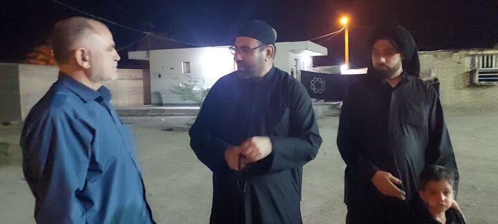 حضور مدیر حراست ستاد کانون‌های مساجد در قرارگاه اربعین خوزستان