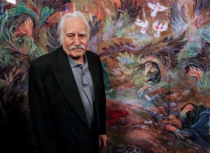 درگذشت نگین نگارگری ایران