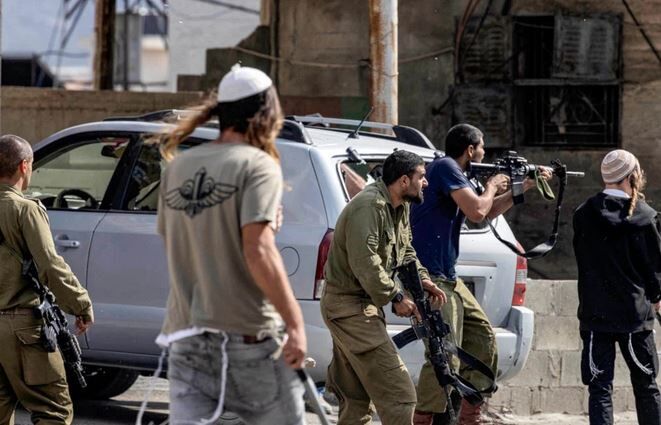 حمله شهرک نشینان به قبرستان باب الرحمه