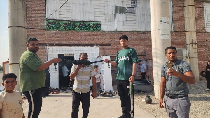 کانون شهید باکری ۱۲۰ زائراولی را راهی کربلا کرد