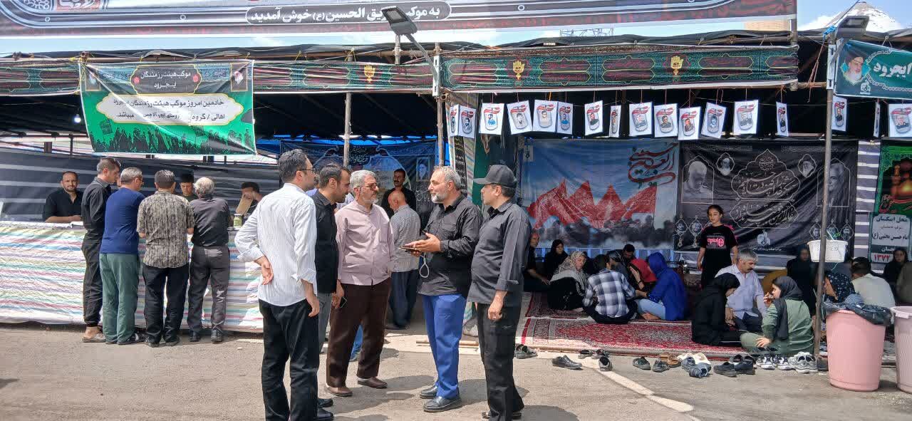 موکب هیأت رزمندگان ایجرود، خادمی بیوقفه در مسیر زائران اربعین حسینی