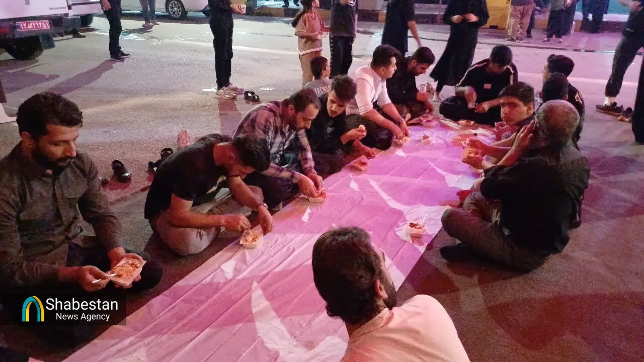 بچه مسجدی‌های‌ زریوار به یاد «شهید هنیه» خادم اربعین شده‌اند