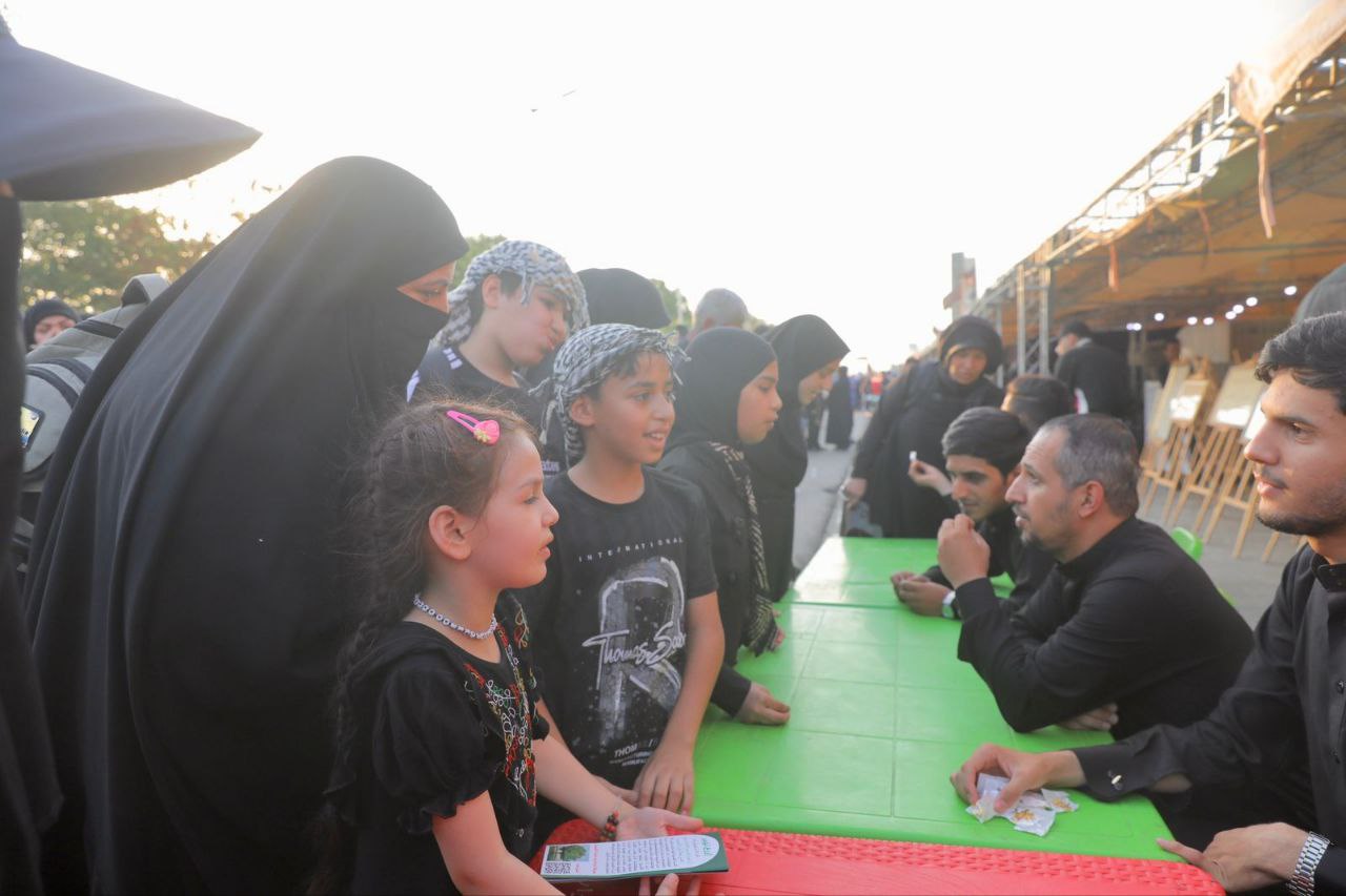 راه اندازی نمایشگاه هنری قرآنی در مسیر زائران اربعین حسینی