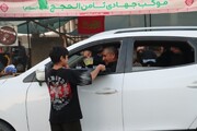 حضور پررنگ موکب ثامن‌الحجج(ع) در منطقه ابن‌طفیل