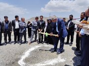 پروژه بلوار ورودی شهر جبالبارز کلنگ‌زنی شد