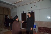 حضور امام جمعه گچساران در موکب محبین اهل بیت (ع)