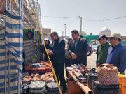 برپایی ۱۲۰ غرفه صنایع دستی در مسیر زائران اربعین ایلام