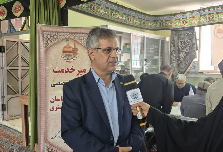 برگزاری میز خدمت مشاوره تخصصی حقوقی در مصلی طرقبه