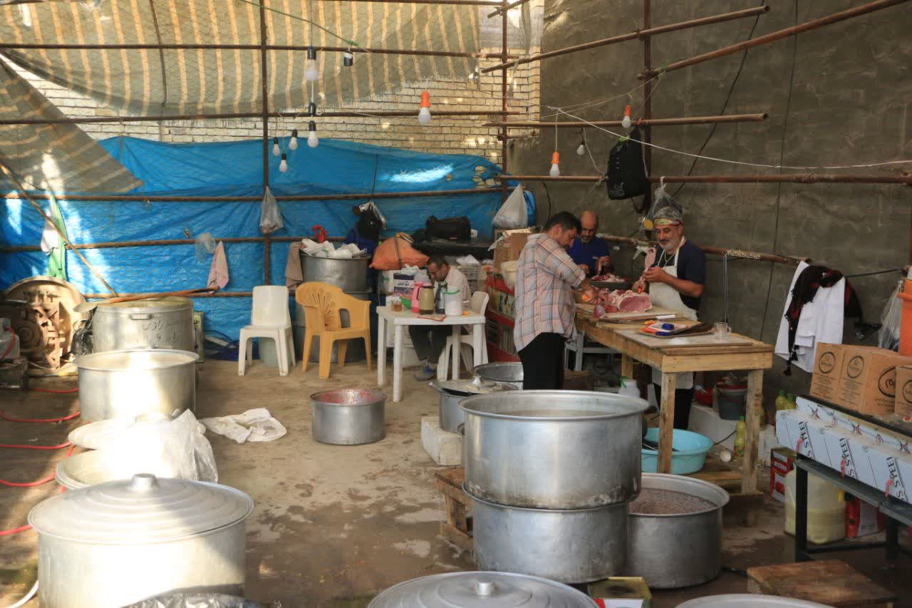 روایتی از عاشقانههای اربعین در موکب نور الزهرا (س) رشت