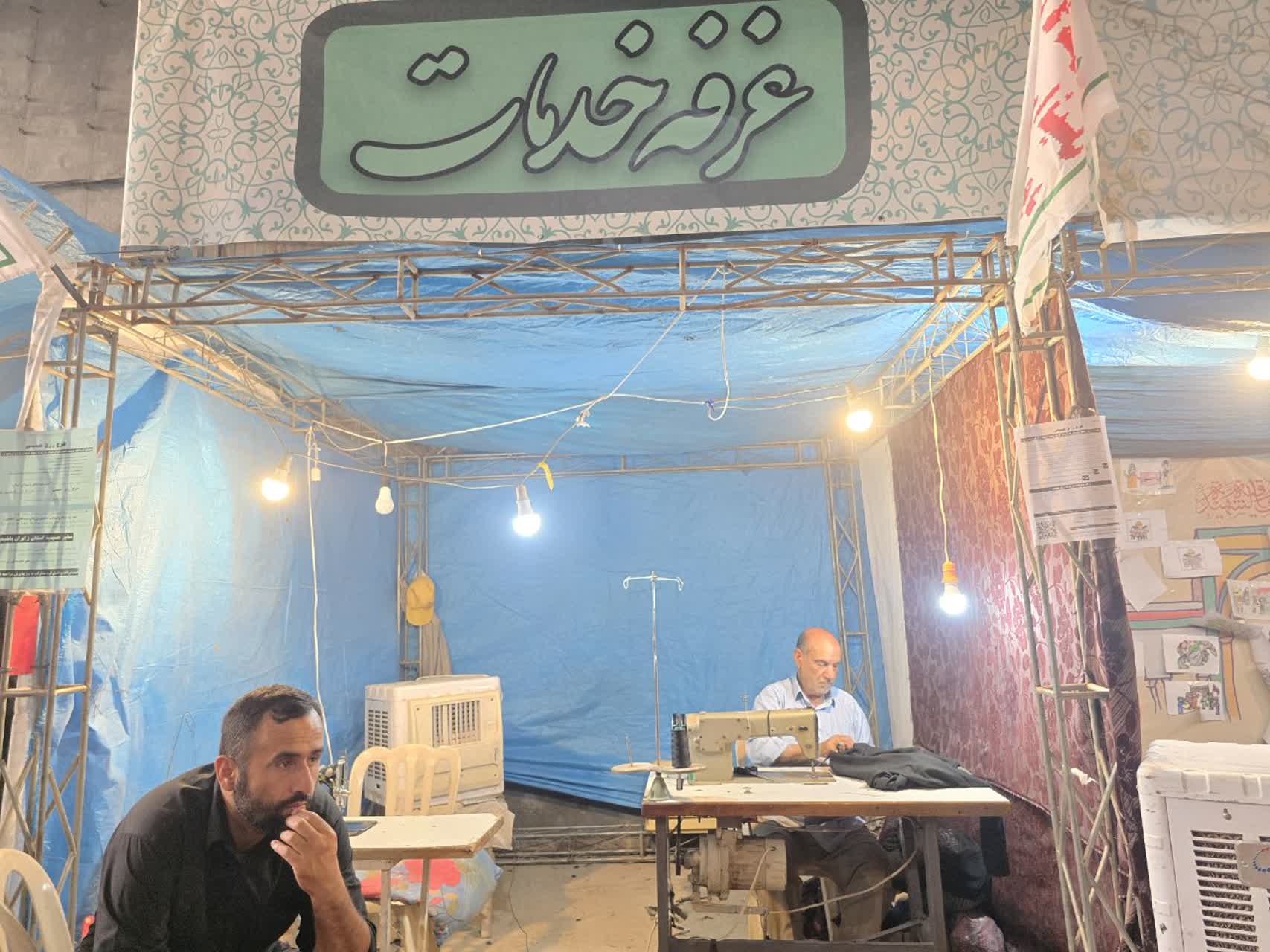 روایتی از عاشقانه‌های اربعین در موکب نور الزهرا (س) رشت