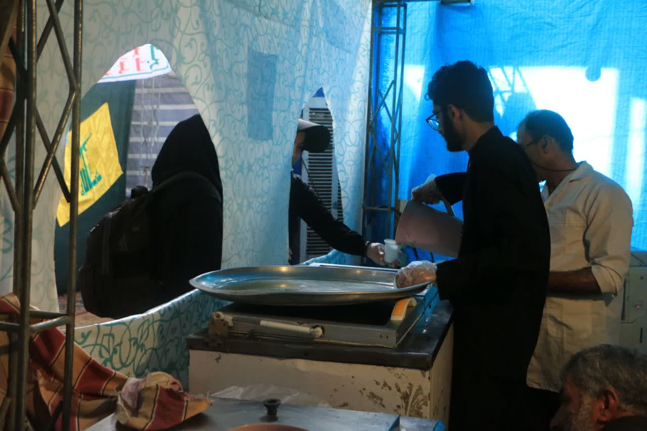 روایتی از عاشقانه‌های اربعین در موکب نور الزهرا (س) رشت