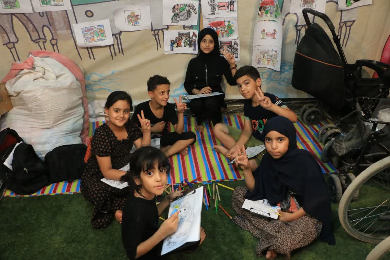 روایتی از عاشقانه‌های اربعین در موکب نور الزهرا (س) رشت