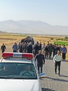 راهپیمایی جاماندگان اربعین با شعار «عهدمی‌بندم» برگزار می شود