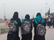 ۲ هزار  دانشجوی فارس در مسیر اربعین/ «انا علی العهد» شعار دانشجویان در مسیر عشق
