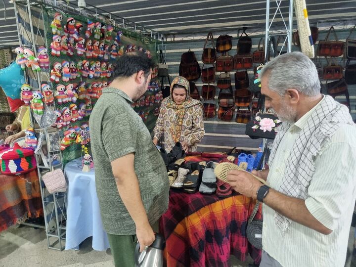 حضور ۴۲ صنعتگر ایلامی در نمایشگاه صنایع‌دستی مسیر بازگشت زائران اربعین