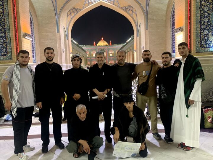 کانون جوانان نینوا ارومیه ۱۲ زائراولی را راهی کربلا کرد