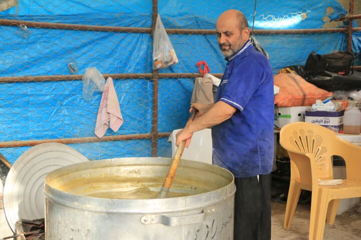 روایتی از عاشقانه‌های اربعین در موکب نور الزهرا (س) رشت