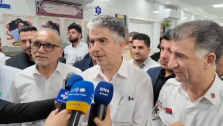 همه زائران اربعین مرز خسروی از خدمات درمانی رضایتمند هستند