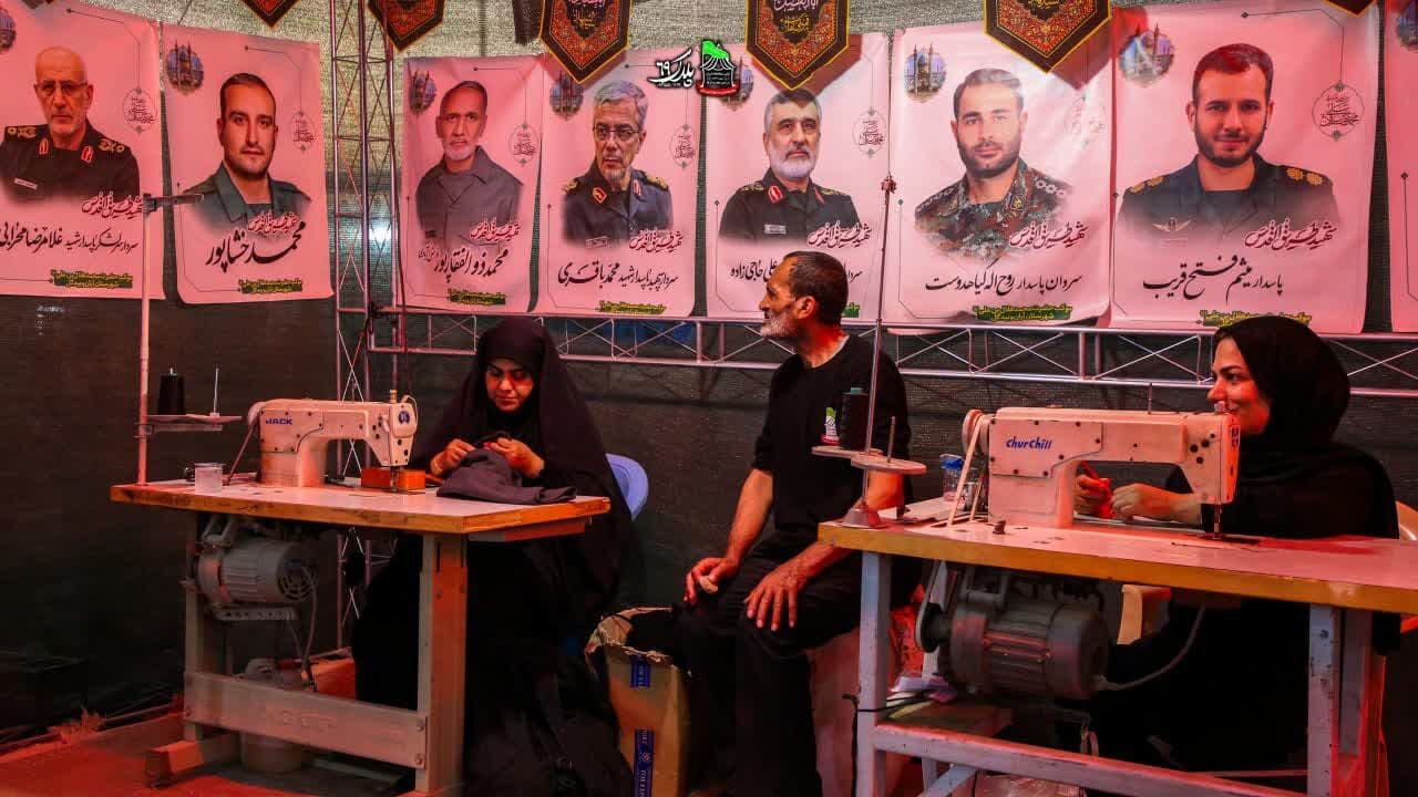 دلدادگی خالصانه دیار کویر به حسین(ع)؛ خدمترسانی ۱۹ موکب آران و بیدگل در طریقالحسین(ع)