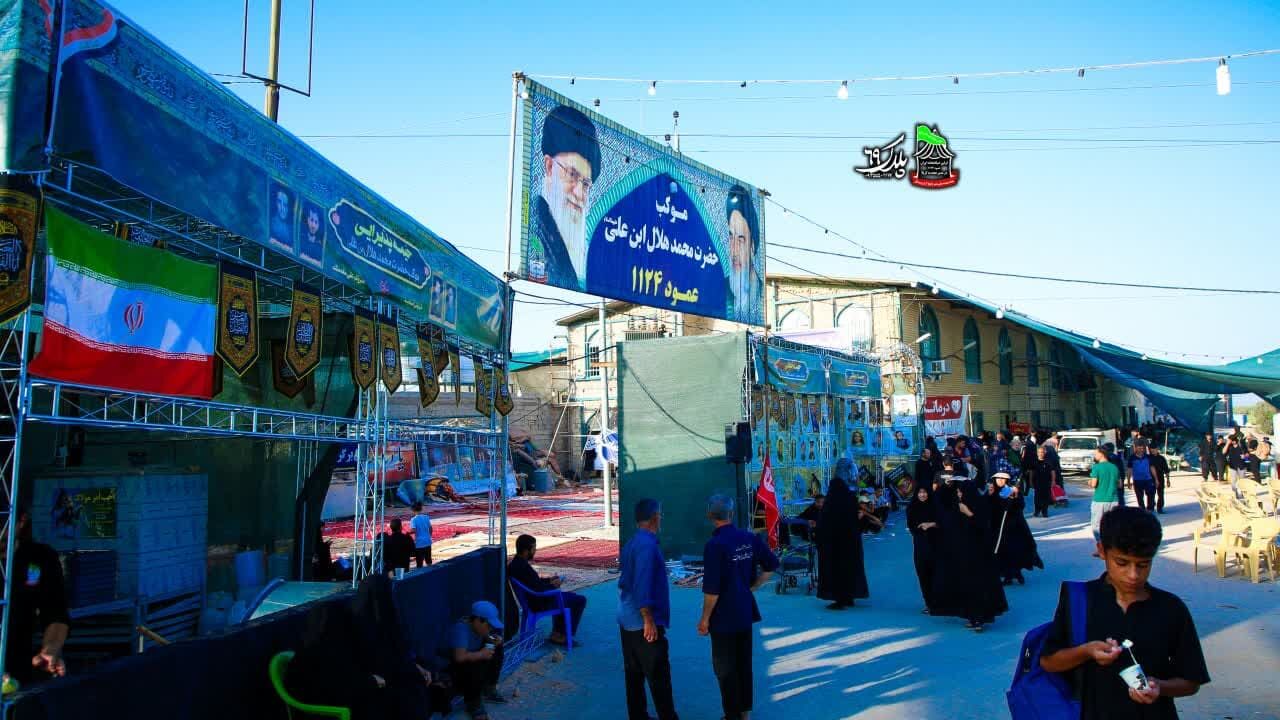 دلدادگی خالصانه دیار کویر به حسین(ع)؛ خدمت‌رسانی ۱۹ موکب آران و بیدگل در طریق‌الحسین(ع) 