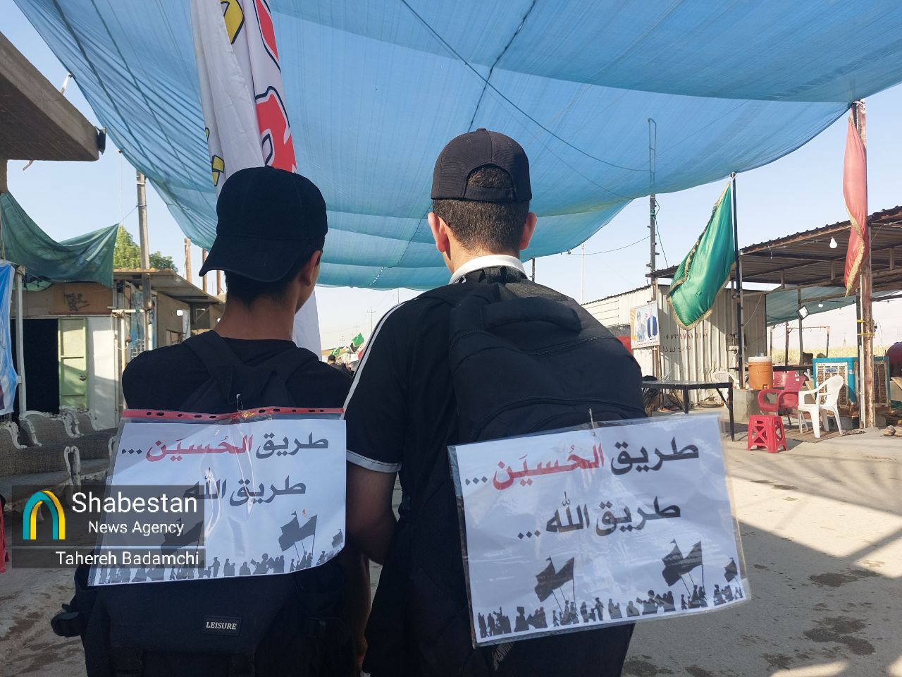 دل‌نوشته‌هایی بر پشت عشق/ پیام‌های کوله‌پشتی‌های اربعین