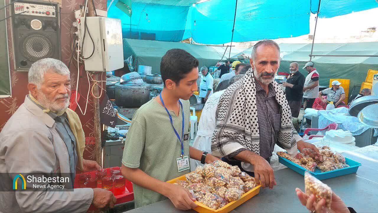 هشتمین سال خدمترسانی موکب درخش؛ همراه همیشگی زائران حسینی