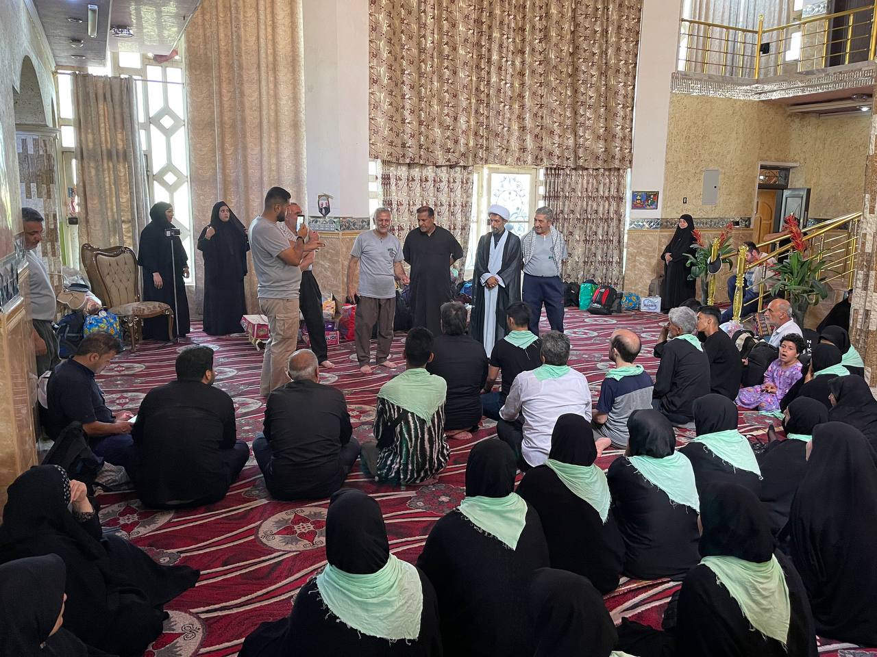 موکبی با همت خدام شیعه و سنی تالش بزرگ