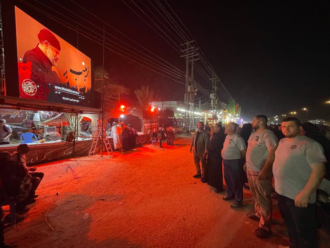 موکبی با همت خدام شیعه و سنی تالش بزرگ